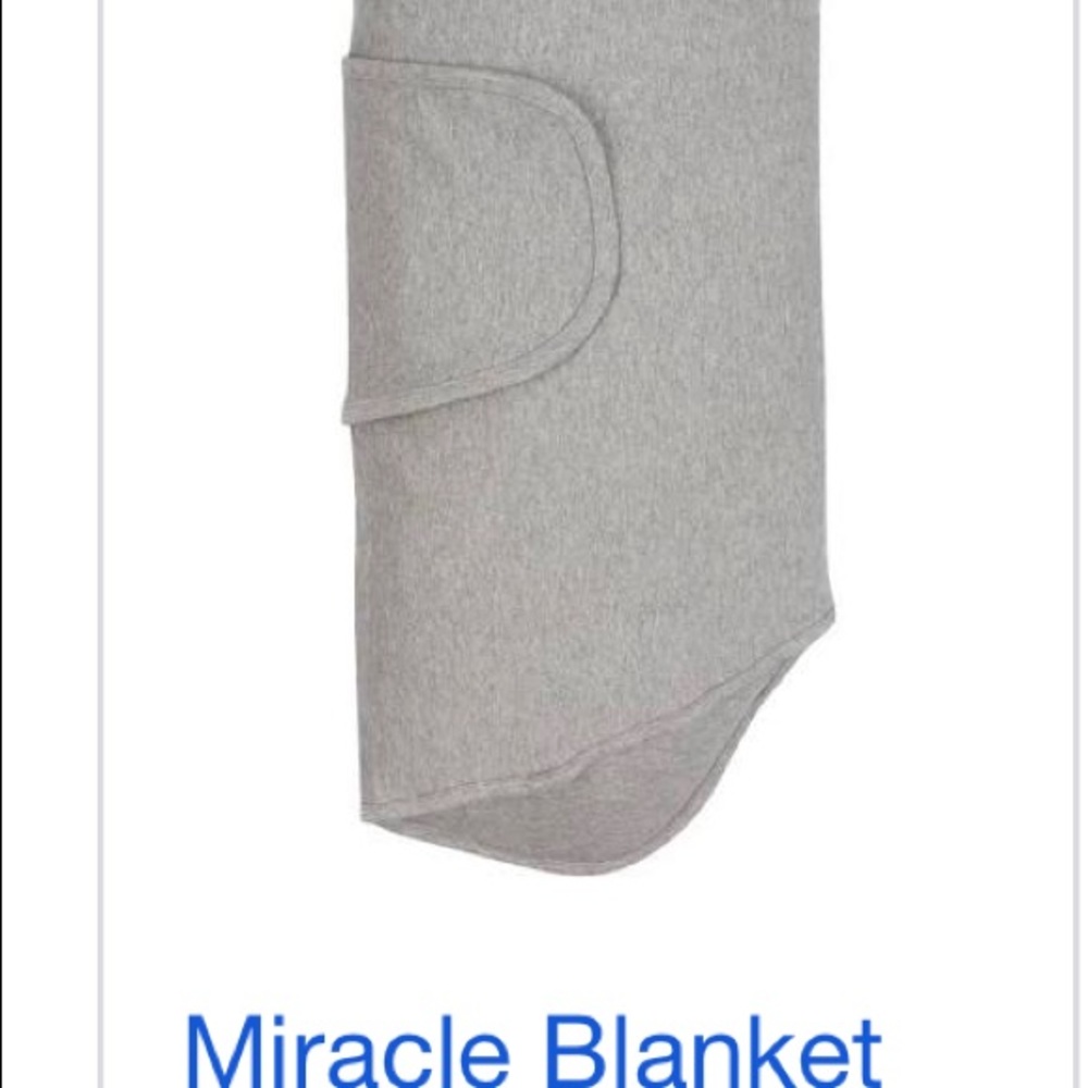 Miracle blanket swaddle